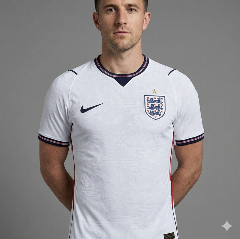 Camisa Seleção da Inglaterra I 2026/27 - Versão Jogador