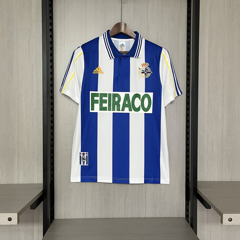 Camisa Deportivo La Coruna 1999/00 - Versão Retrô