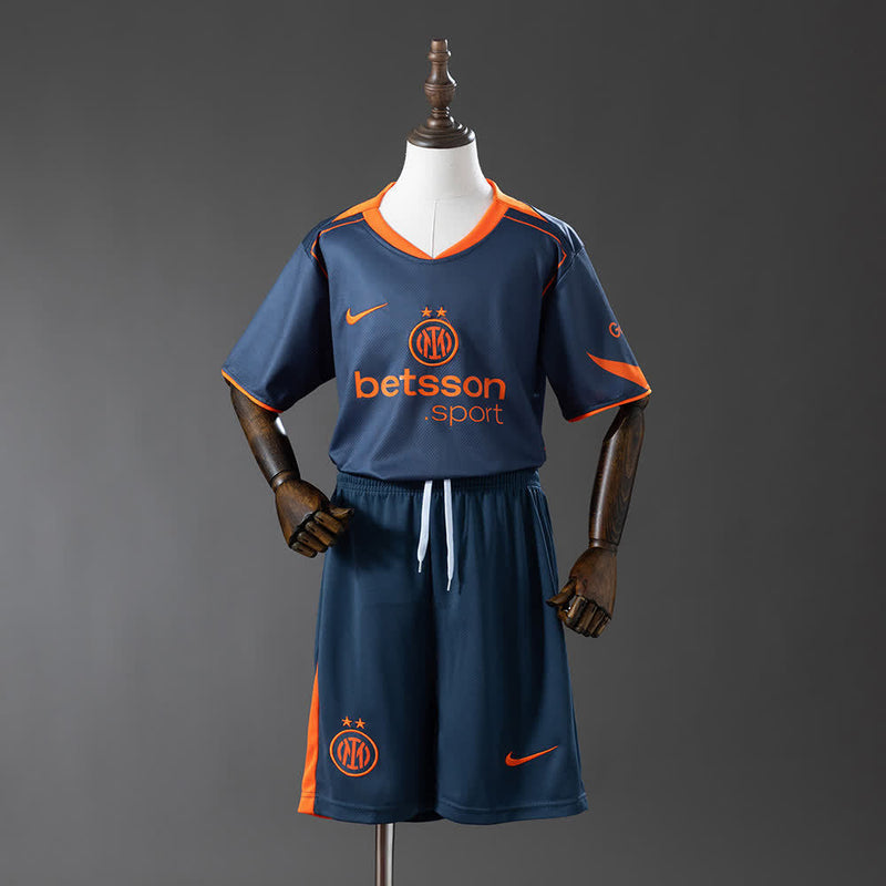 Kit Infantil Inter de Milão III Home 25/26