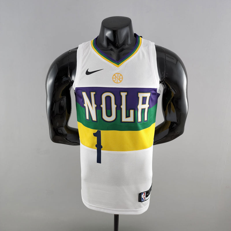 Regata NBA New Orleans Pelicans - Williams #1 Urban Edition White