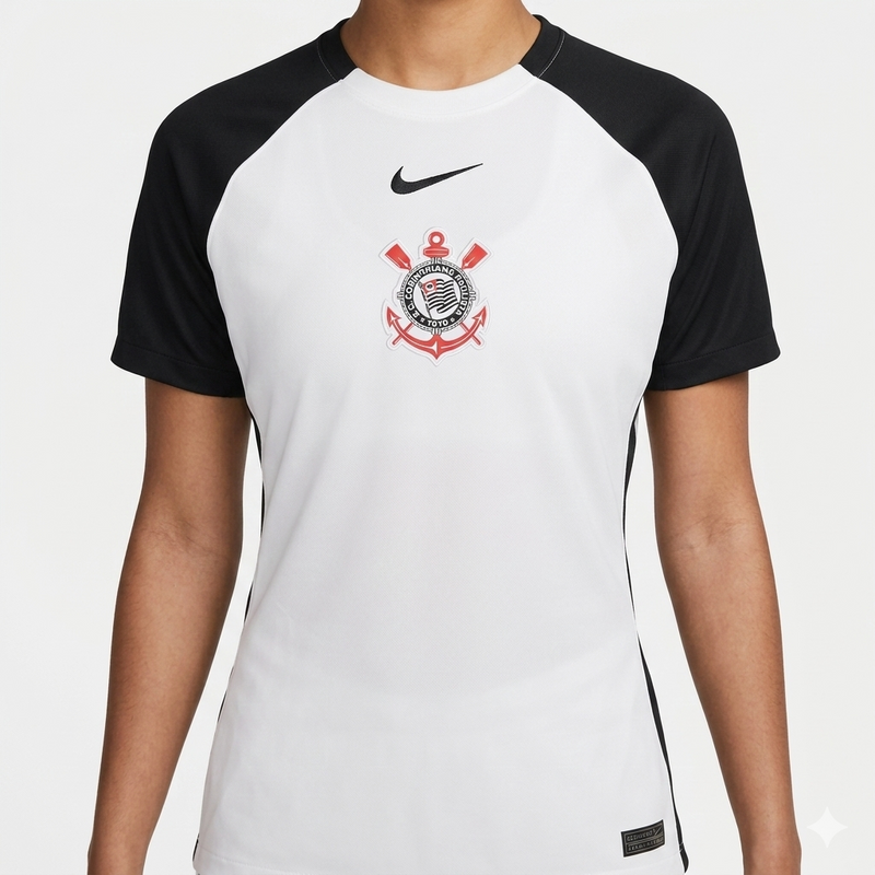 Camisa Corinthians I 2025/26 - Feminina