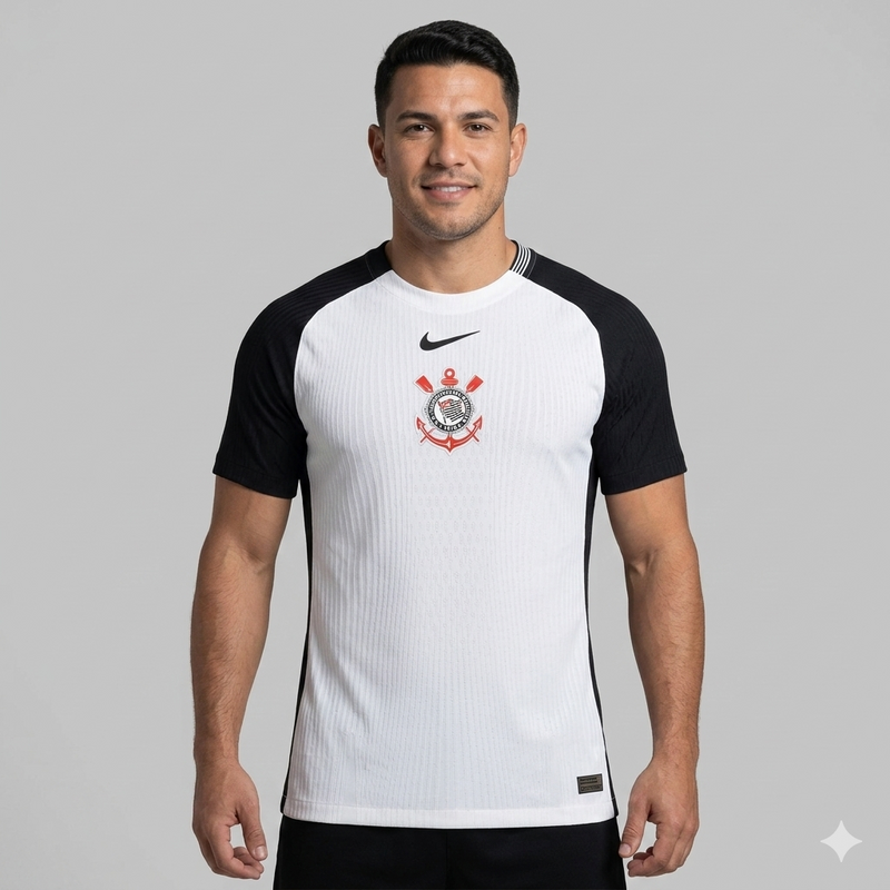 Camisa Corinthians I 2025/26 - Versão Jogador