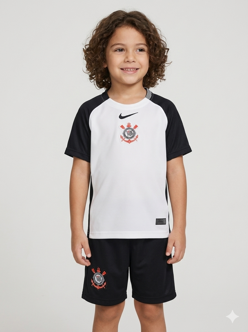 Kit Infantil Corinthians I Home 25/26