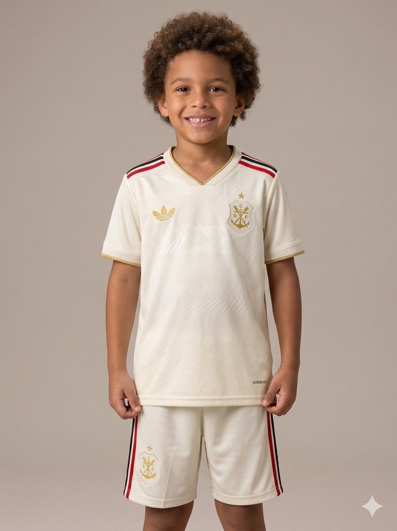 Kit Infantil Flamengo III Home 25/26