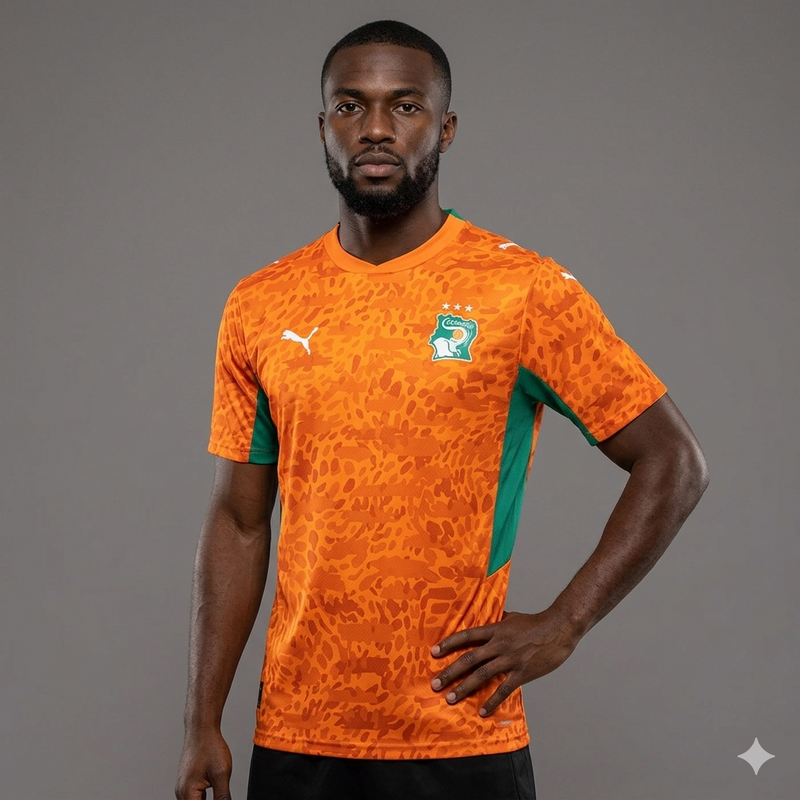 Camisa Seleção de Costa do Marfim I 2026/27 - Versão Torcedor