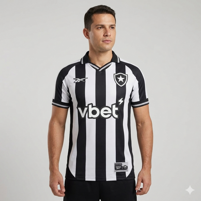 Camisa Botafogo I 2025/26 - Versão Torcedor