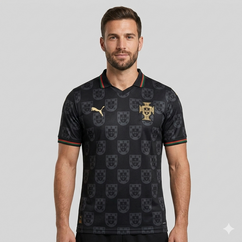 Camisa Seleção de Portugal - Pantera Negra 2026/27 - Versão Torcedor