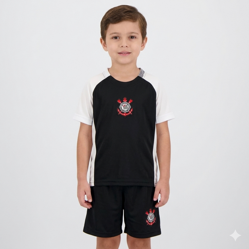 Kit Infantil Corinthians II Home 25/26