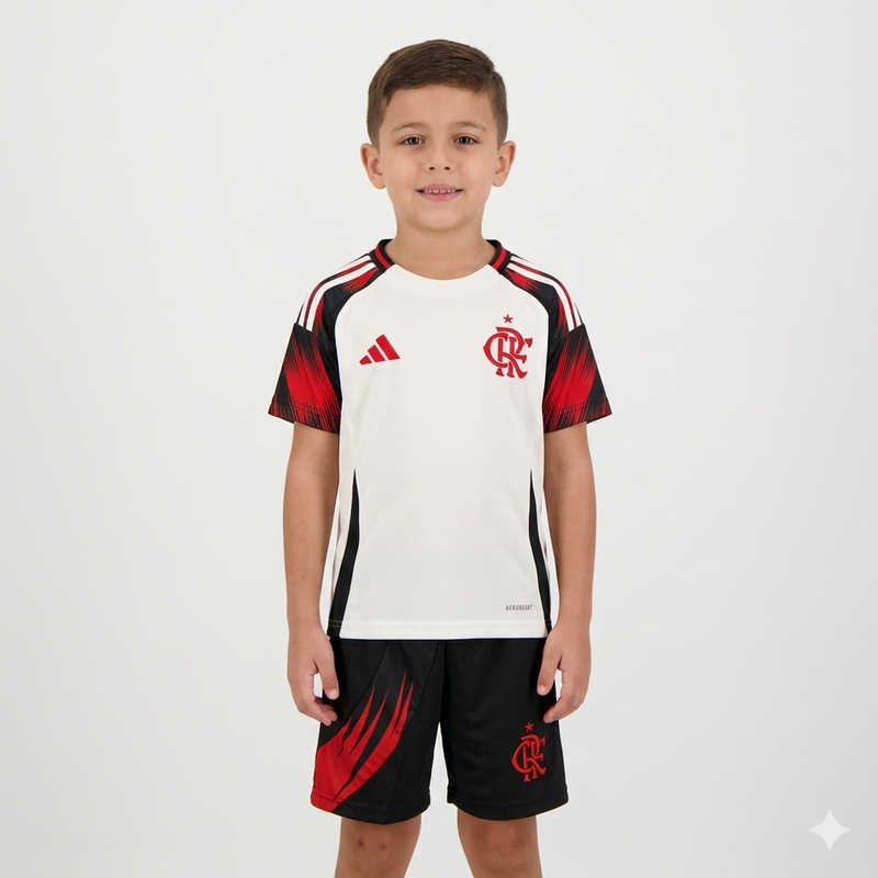 Kit Infantil Flamengo II Home 25/26