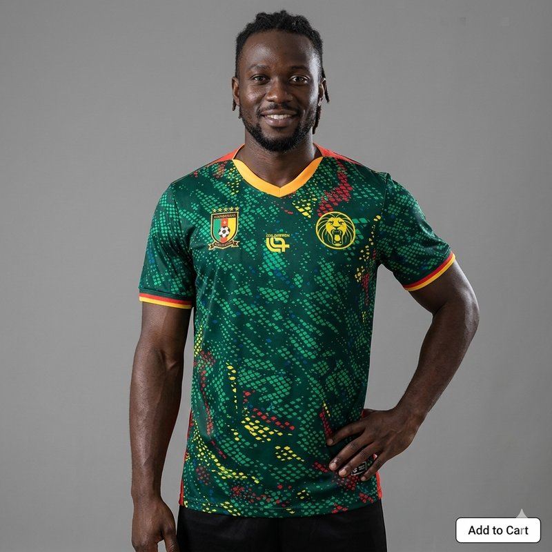 Camisa Seleção de Camarões I 2026/27 - Versão Torcedor