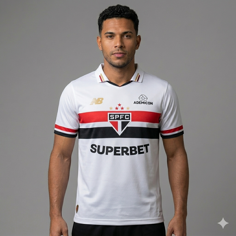 Camisa São Paulo I 2025/26 - Versão Torcedor