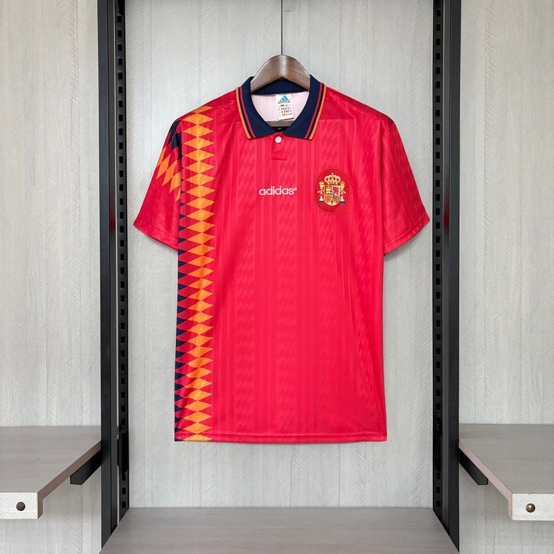 Camisa Seleçao Espanha I 1994 - Versão Retrô
