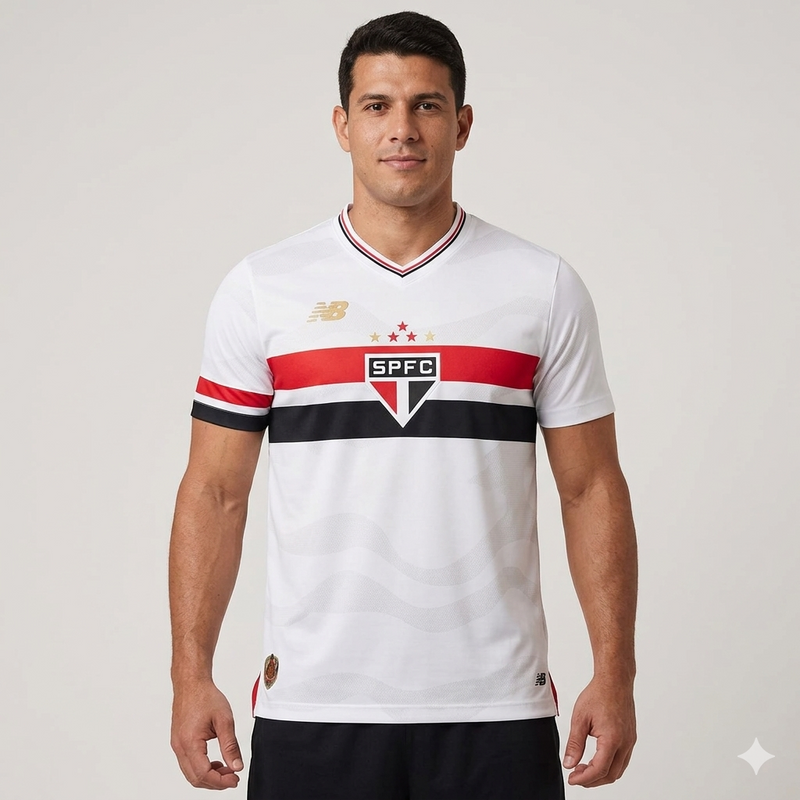 Camisa São Paulo I 2025/26 - Versão Jogador