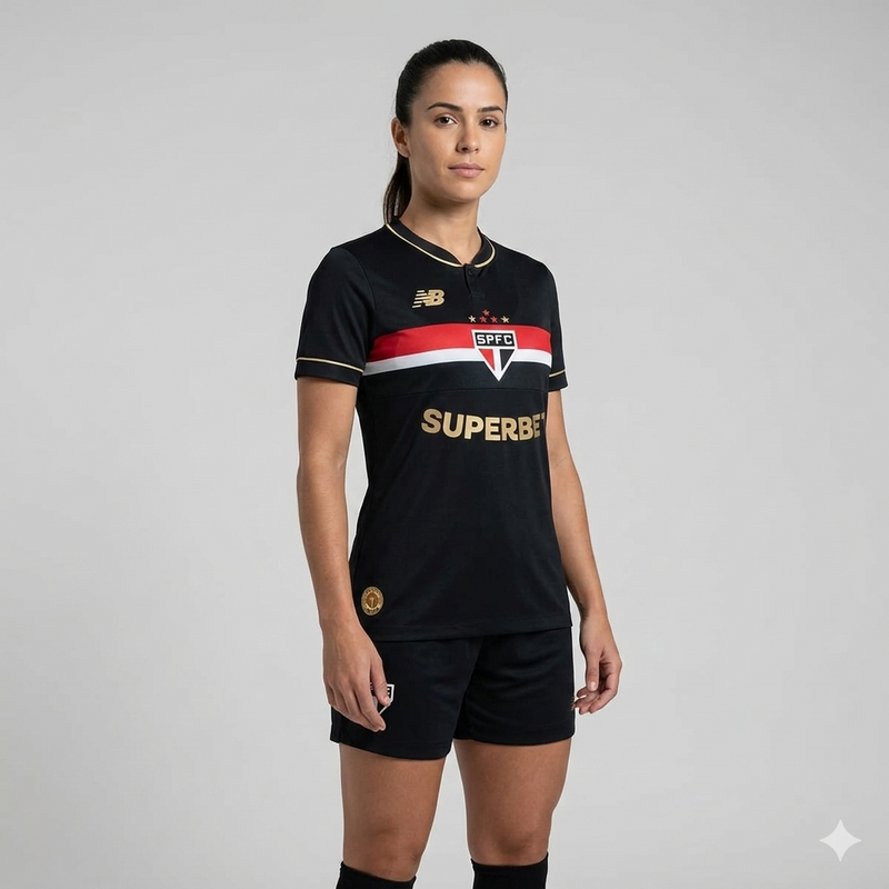 Camisa São Paulo III 2025/26 - Feminina