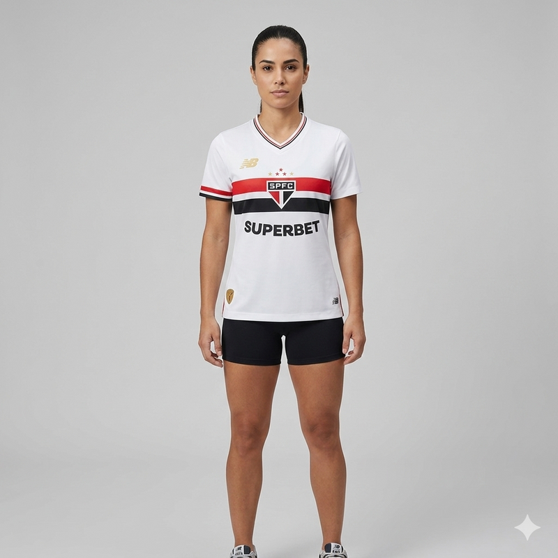 Camisa São Paulo I 2025/26 - Feminina