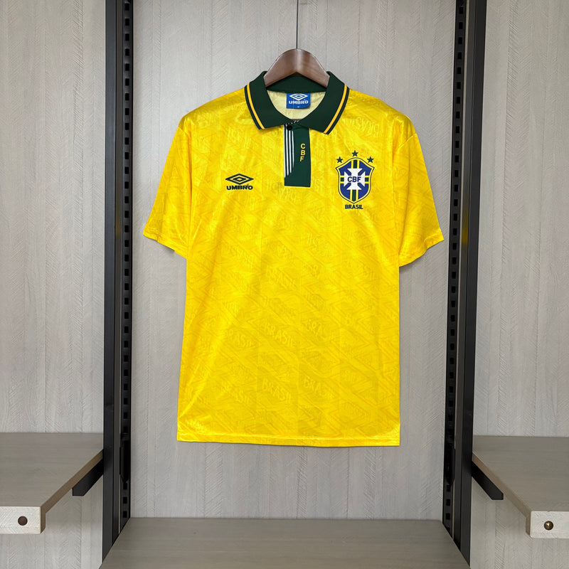 Camisa Seleçao Brasileira 1992/93 - Versão Retrô