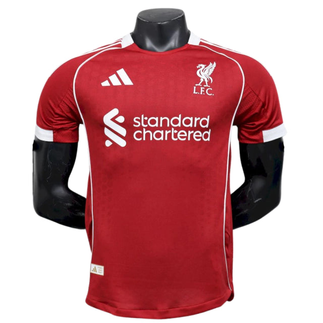 Camisa Liverpool I 2025/26 - Versão Jogador