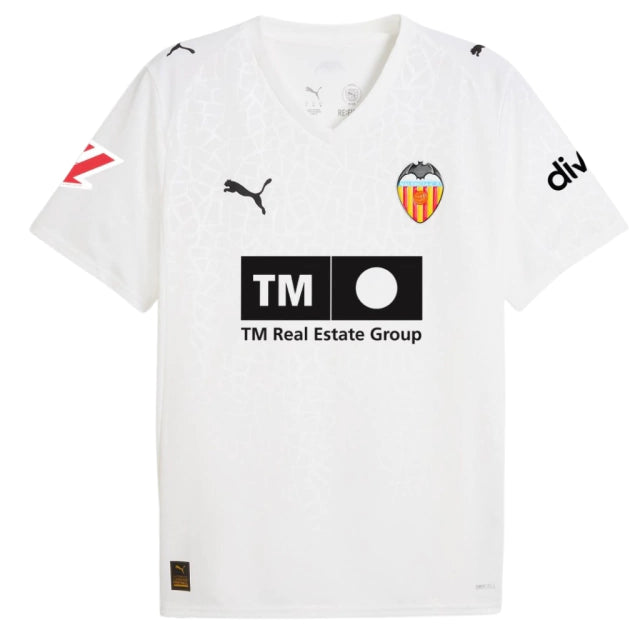 Camisa Valencia I 2025/26 - Versão Torcedor