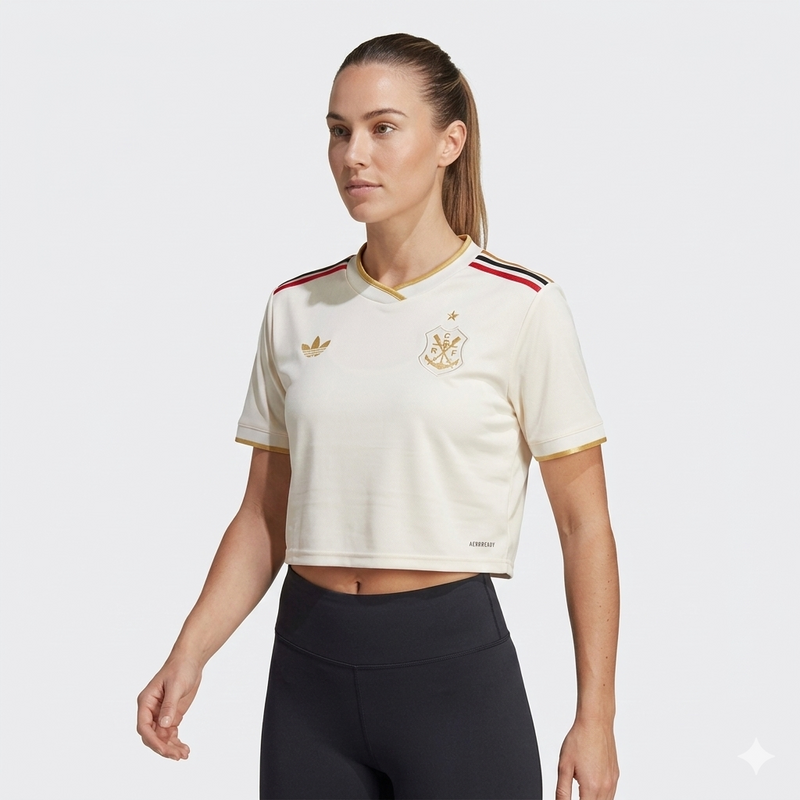 Camisa Flamengo III Cropped 2025/26 - Feminina