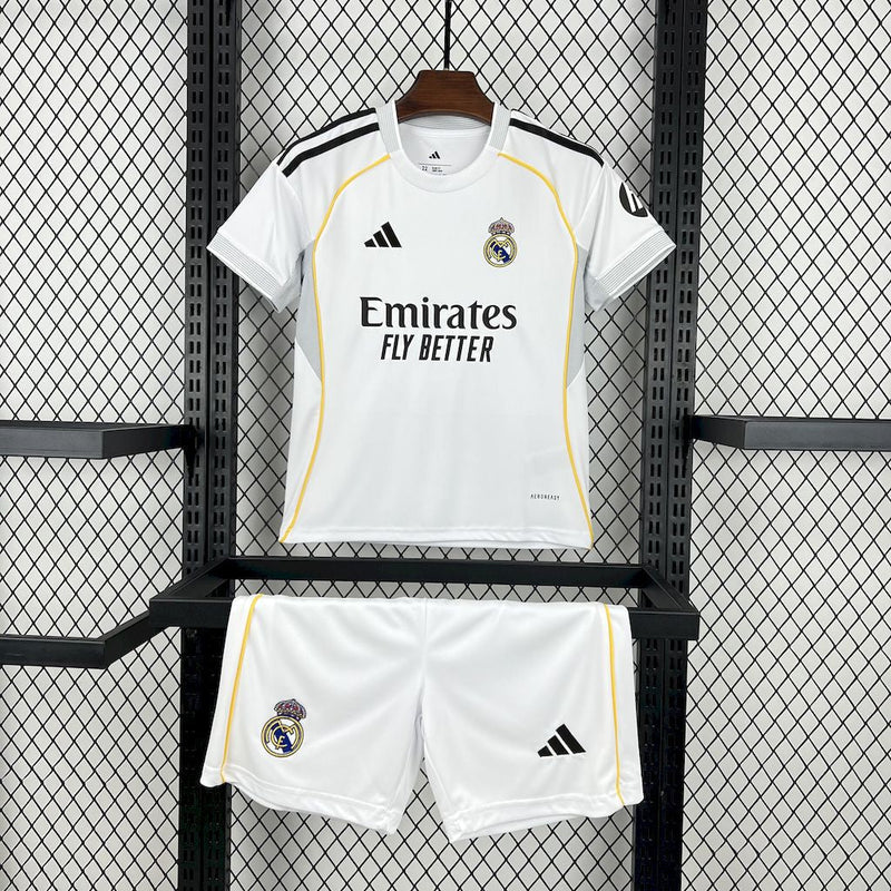Kit Infantil Real Madrid Home 25/26